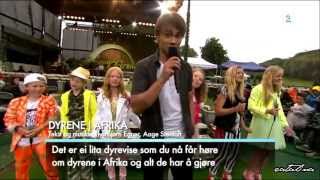 Alexander Rybak and Superbarna, Dyrene i Afrika / Allsang på Grense 4.07.2013
