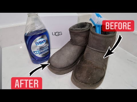 HOW TO CLEAN YOUR UGG BOOTS AT HOME *affordable & easy*