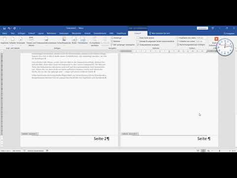 Römische Seitenzahl im Anhang
