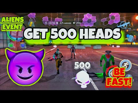 How To Get 500 Heads In Aliens Event! | Gangstar Vegas #gameswithnature #gangstarvegas #alien #event