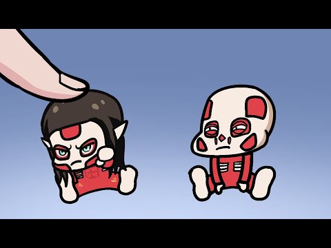 Chibi Attack on Titan vs Finger #8