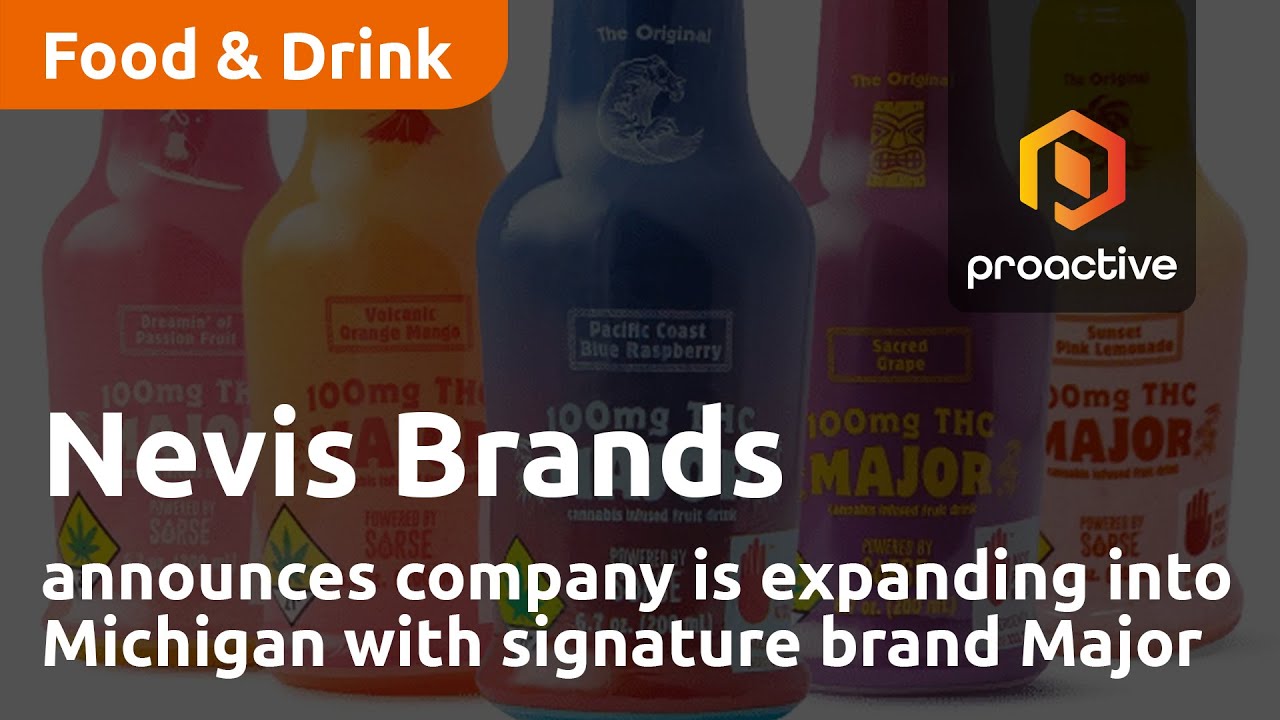 Nevis Brands announces company is expanding into Michigan with signature brand Major