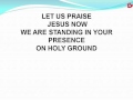 Holy Ground (Geron Davis) with Lyrics BLD