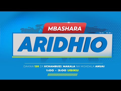 #TBCLIVE: ARIDHIO JULAI 05, 2022 | SAA 1:00 - 3:00 USIKU