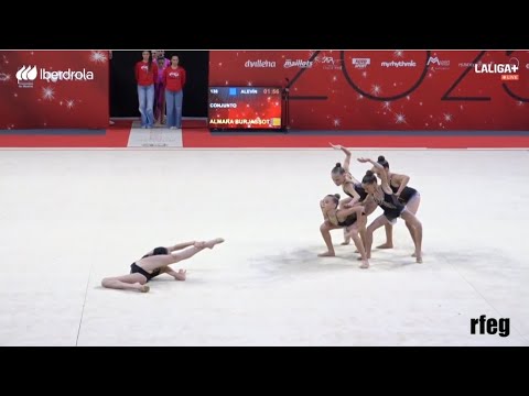 Almara Burjassot, alevín, manos libres, Cto de España conjuntos 2025