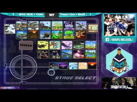 Smash Factor 4 Doubles - WF - COG MVG | M2K + SF | Valdo vs. Tempo | Axe + XTR | Medz