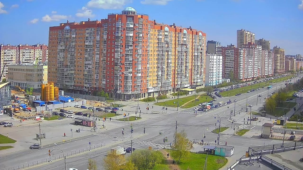 Live webcam view of Bogatyrsky Avenue Metro Construction