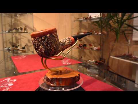 Brand new briar and cork pipe TOM SPANU 9mm pot handmade -  eBay item number: 181643763630