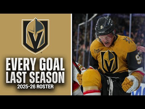 EVERY GOAL last season from the 2025-26 VEGAS GOLDEN KNIGHTS ♞ #32in32