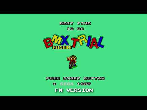 The Best of Retro VGM #2418 - BMX Trial Alex Kidd (SEGA Mark III) - Ending