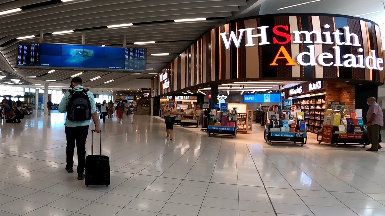 Does Adelaide have a domestic airport?