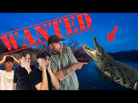 WE CAUGHT A CROCODILE IN ROME! **Scary**