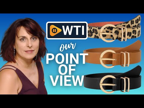 VONMELLI 3 Pack Women's Leather Belts - WTI product video review