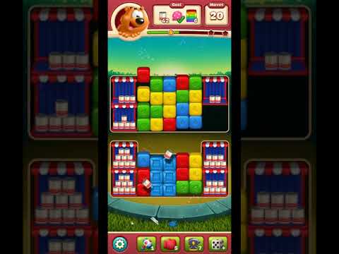 Toon blast level 2442 no powerups