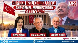 #CANLI | CHP'NİN 103. KURULUŞ YIL DÖNÜMÜ: GİZEM FİDAN'IN KONUĞU GÜRSEL