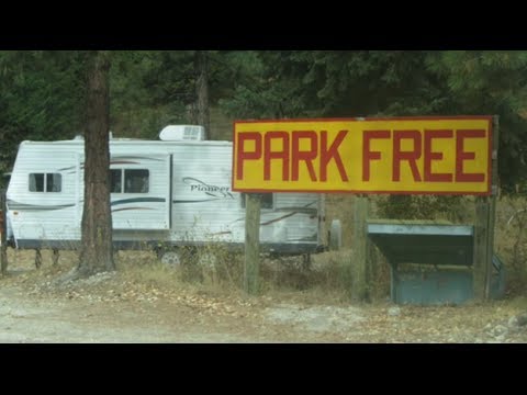 Where to camp free in an RV