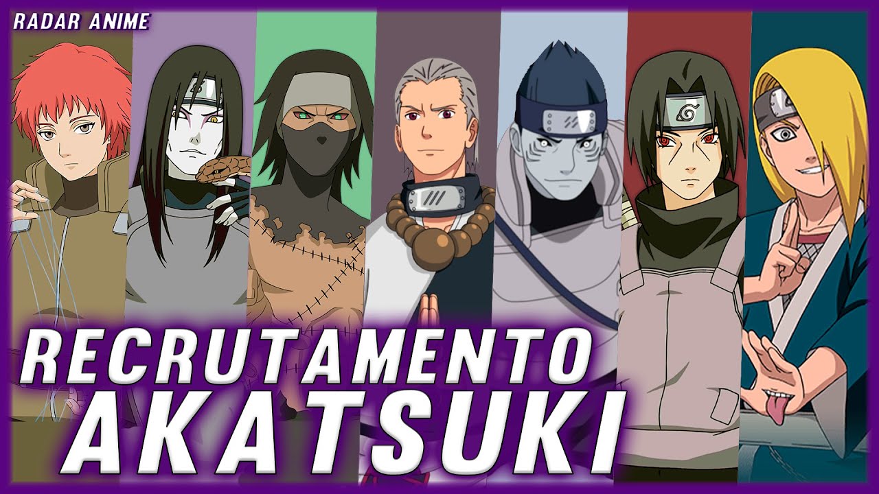 HOW AKATSUKI MEMBERS WERE RECRUITED | THE CREATION OF AKATSUKI IN NARUTO