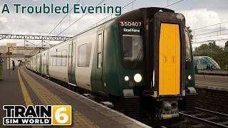 A Troubled Evening - West Coast Main Line Trent Valley - Class 350 - Train Sim World 6