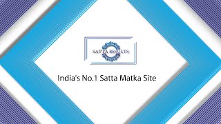 India's No.1 Satta Matka Site - Satta Results
