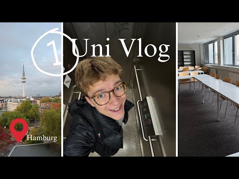 Am I really studying? - 1st University Vlog 🤓