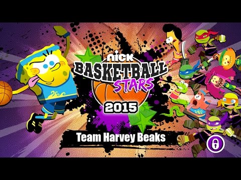 Nick Basketball Stars 2015 - Team Harvey Beaks (Dunk Fest Gameplay) Video