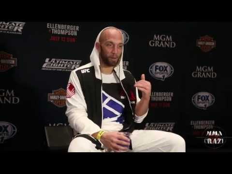 Trevor Smith TUF 21 Finale Post Fight Media Scrum