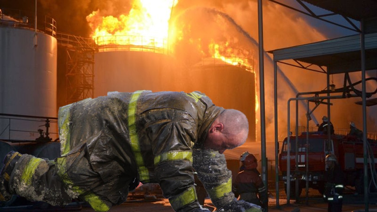 SHOCK&FIRE: HUGE EXPLOSION AS UKRAINIAN DEFENSE FORCES STRIKE OIL DEPOT IN LUHANSK || 2026