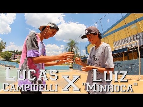 PRONTO PRO GAME - Lucas Campidelli x Luiz "Minhoca" - SKATE