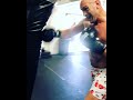 WATCH TYSON FURY BUST UP HEAVY BAG WITH THUDDING SHOTS AS HE PREPARES FOR ANTHONY JOSHUA!