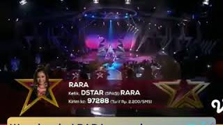Download lagu Rara dstar, penampilan rara sangat memukau para juri dan penonton mp3