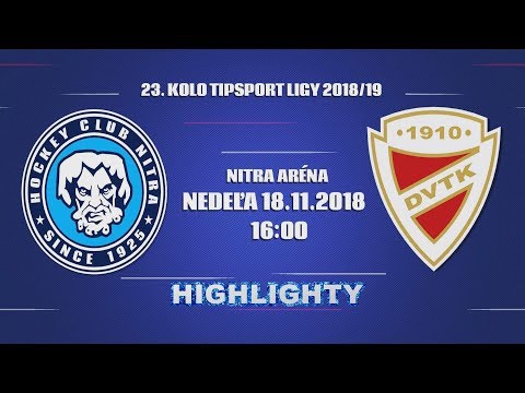 23. forduló: HK Nitra - DVTK Jegesmedvék 3-0