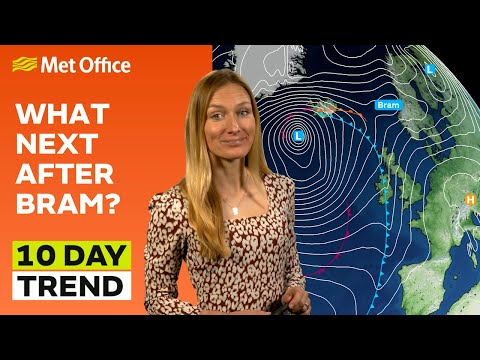 10 Day Trend 10/12/2025 – Mild and wet – Met Office weather forecast UK