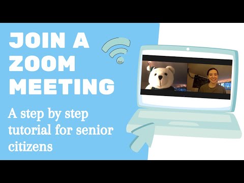 How to join a Zoom meeting for seniors