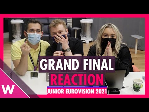 Junior Eurovision 2021: Live reaction to grand final result