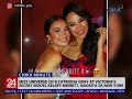 Miss Universe 2018 Catriona Gray At Victoria S Secret Model Kelsey Merritt Nagkita Sa New York