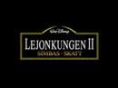 Lionking 2 Trailer Swedish