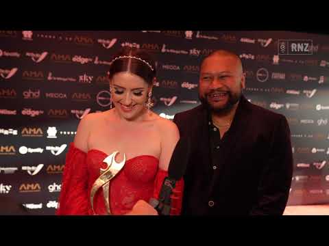 Haz & Miloux at The Aotearoa Music Awards 2020