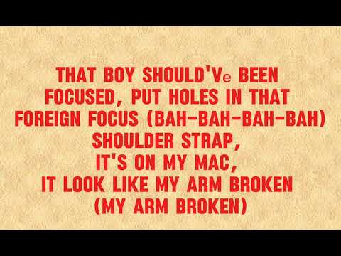 La Cracka x Foolio - 50k (Lyrics_Video) (720p)