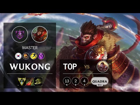 Wukong Top vs Jayce - KR Master Patch 10.22
