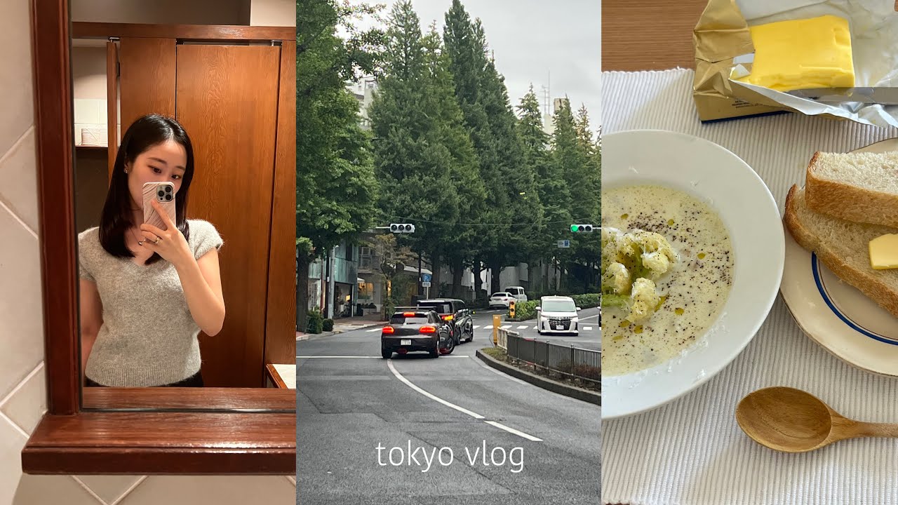 Japan Vlog｜冬の手作りスープと東京グルメ、新しい美容習慣と最近の購入品