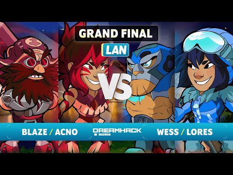 Acno & Blaze vs Wess & Lores - Grand Final - Dreamhack Valencia 2023 - LAN 2v2