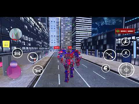 Flying Car Robot Bat Transforming Game 2021 #3 - Android Gameplay