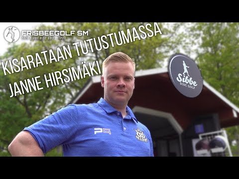 Frisbeegolf SM 2020 - KISARATAAN TUTUSTUMASSA Janne Hirsimäki