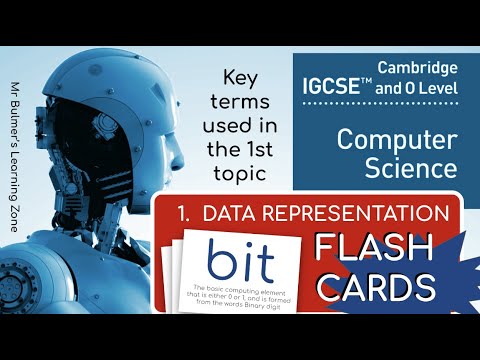 IGCSE Computer Science FLASHCARDS 1 - DATA REPRESENTATION REVISION