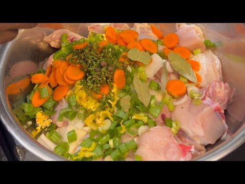 It takes time and patience to prepare this authentic Jamaican chicken dish