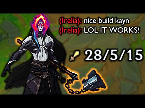 KAYN IN REVERSE - BLUE KAYN WITH RED BUILD