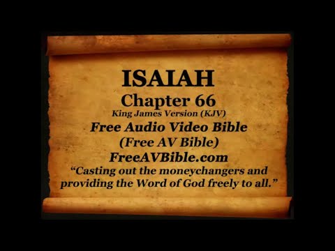 23. Isaiah Complete 1-66, King James Version (KJV) Free AV Bible Read Along Bible Narration 2