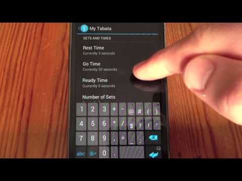 My Tabata Timer Video
