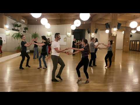 Intermediate Bachata Tutorial Video | Intermediate Combination by Loga Dance School (24 Jan 2020)