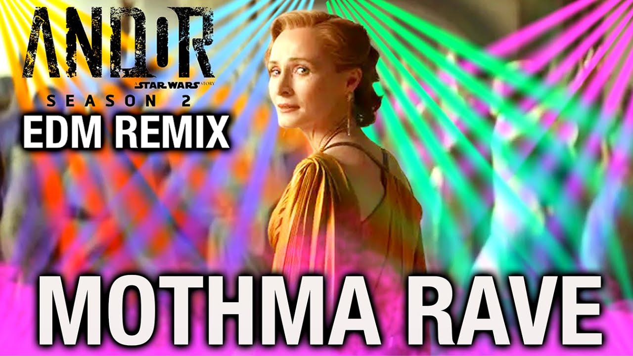 MON MOTHMA DANCE RAVE EDM REMIX (EXTRA REBEL BASS) | STAR WARS: ANDOR S2